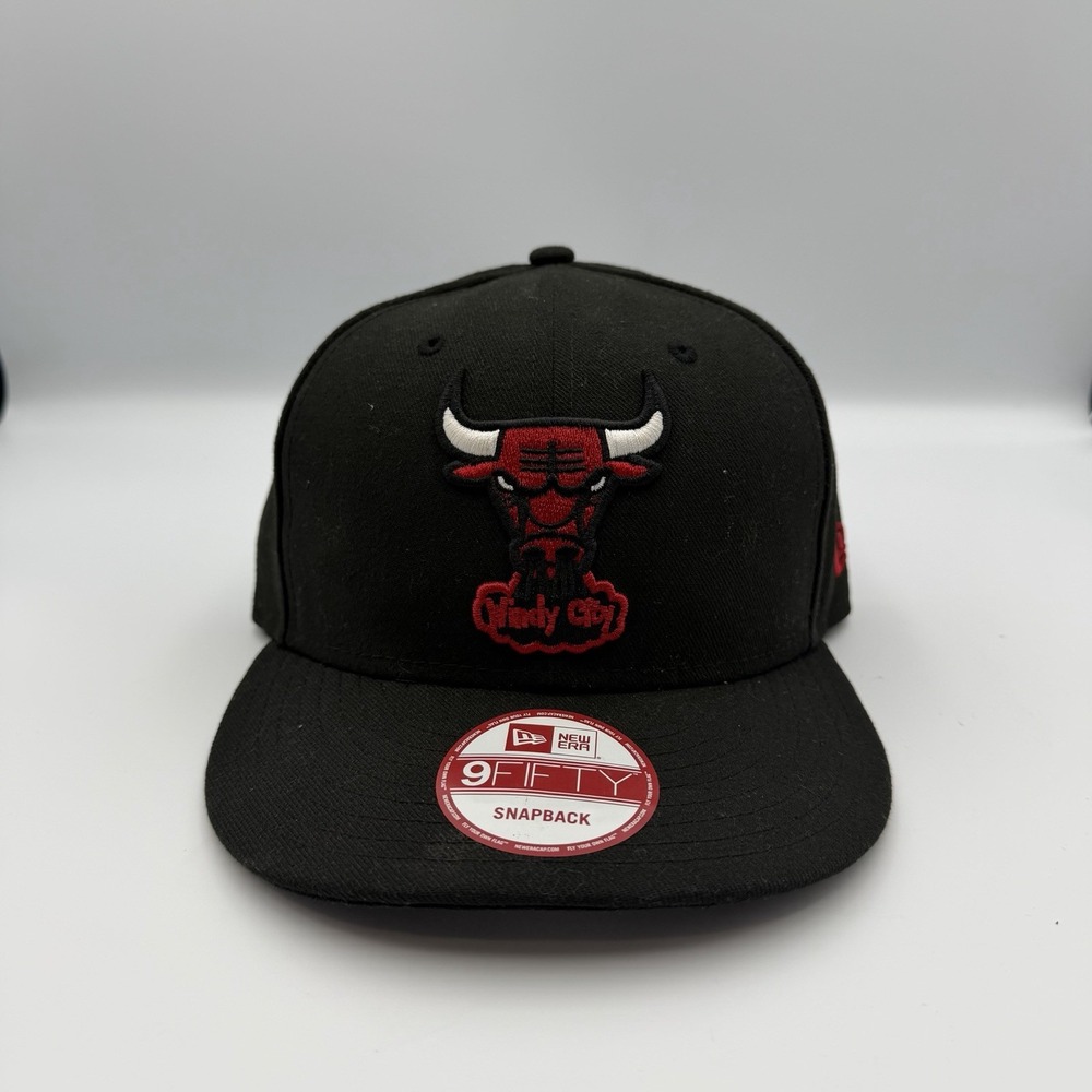 New Era 9Fifty Chicago Bulls Windy City Hardwood Classics‎ Snapback Hat Cap